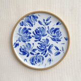 Chrysanthemum Dinner + Side Plate Set Button Curry