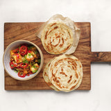 Wooden Chopping Board Button Curry