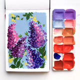 14 Pan Palette Artist's Tools