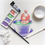 4 Pan Palette Artist's Tools