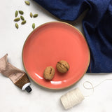 Coupe Side Plate Button Curry