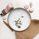 Coupe Side Plate Button Curry