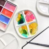 Oval Palette (Set of 4) Artist's Tools