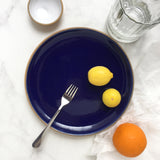 Coupe Dinner Plate Button Curry