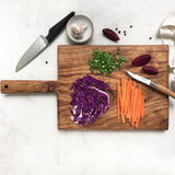 Wooden Chopping Board Button Curry