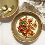 Everyday Bowl in Bay Leaf Button Curry