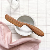 Wooden Butter Knife Button Curry