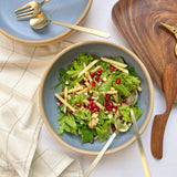 Coupe Pasta Bowl in Earl Grey Button Curry