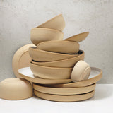 Coupe Salad Bowl Button Curry