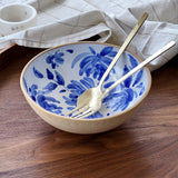Chrysanthemum Ramen Bowl Button Curry