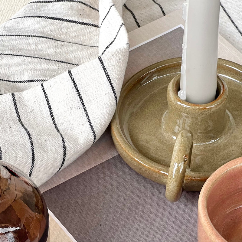 Candle Holder Button Curry