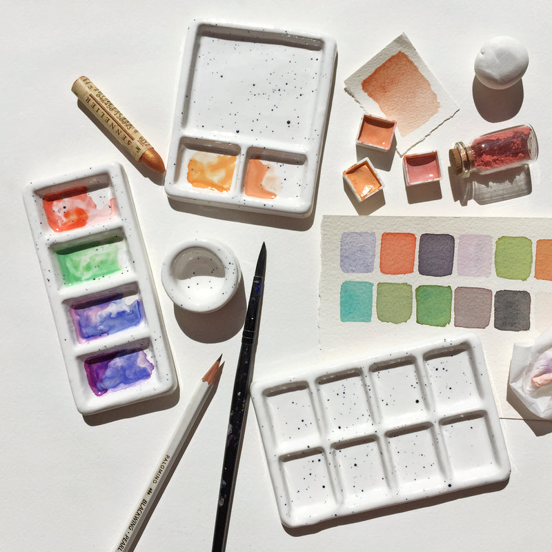 4 Pan Palette Artist's Tools