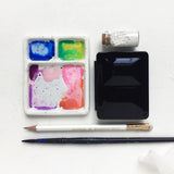 2 Pan + Mixing Palette Artist's Tools