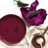 Rimmed Side Plate Button Curry