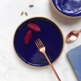 Rimmed Side Plate Button Curry