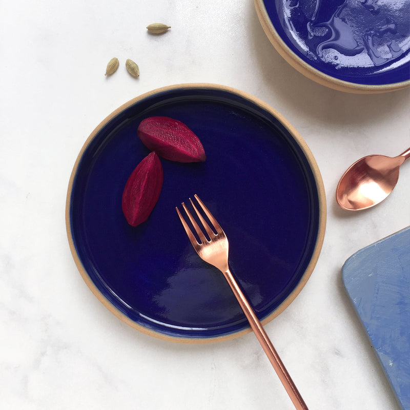 Rimmed Side Plate Button Curry
