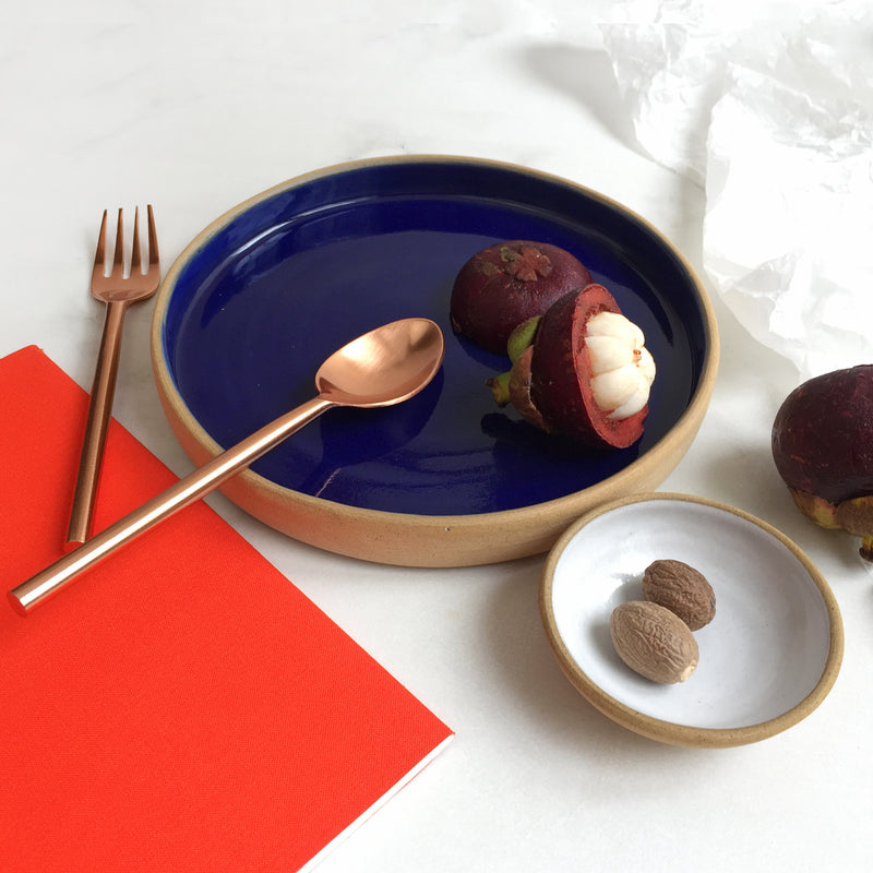 Rimmed Side Plate Button Curry