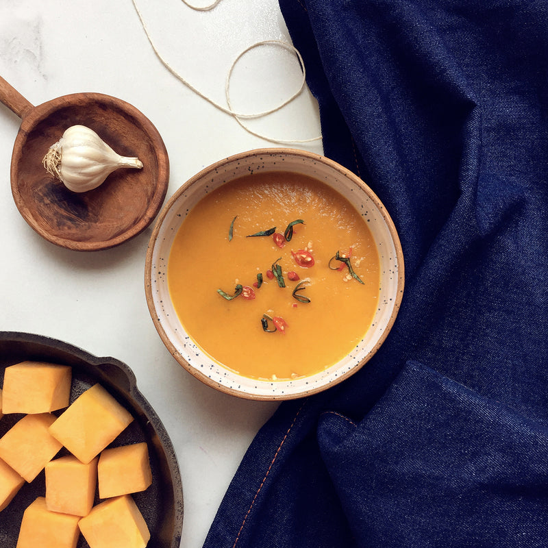 Soup Bowl Button Curry